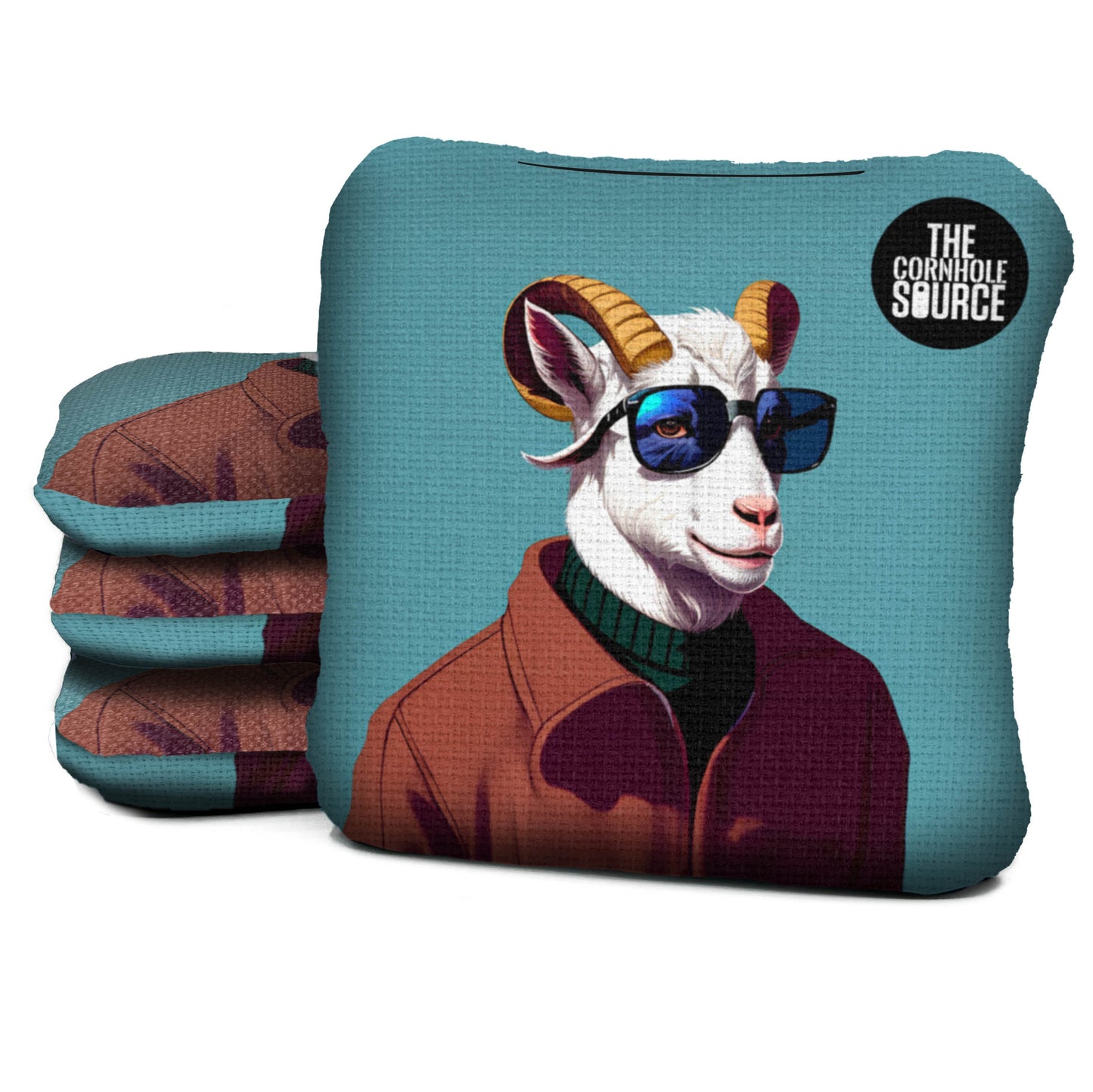 Hipster Goat - Pro Cornhole Bags - Set of 4