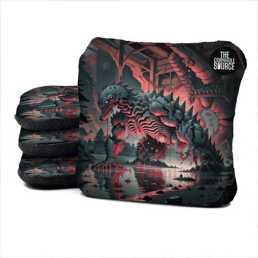 Blood Lake Monster - Pro Cornhole Bags - Set of 4